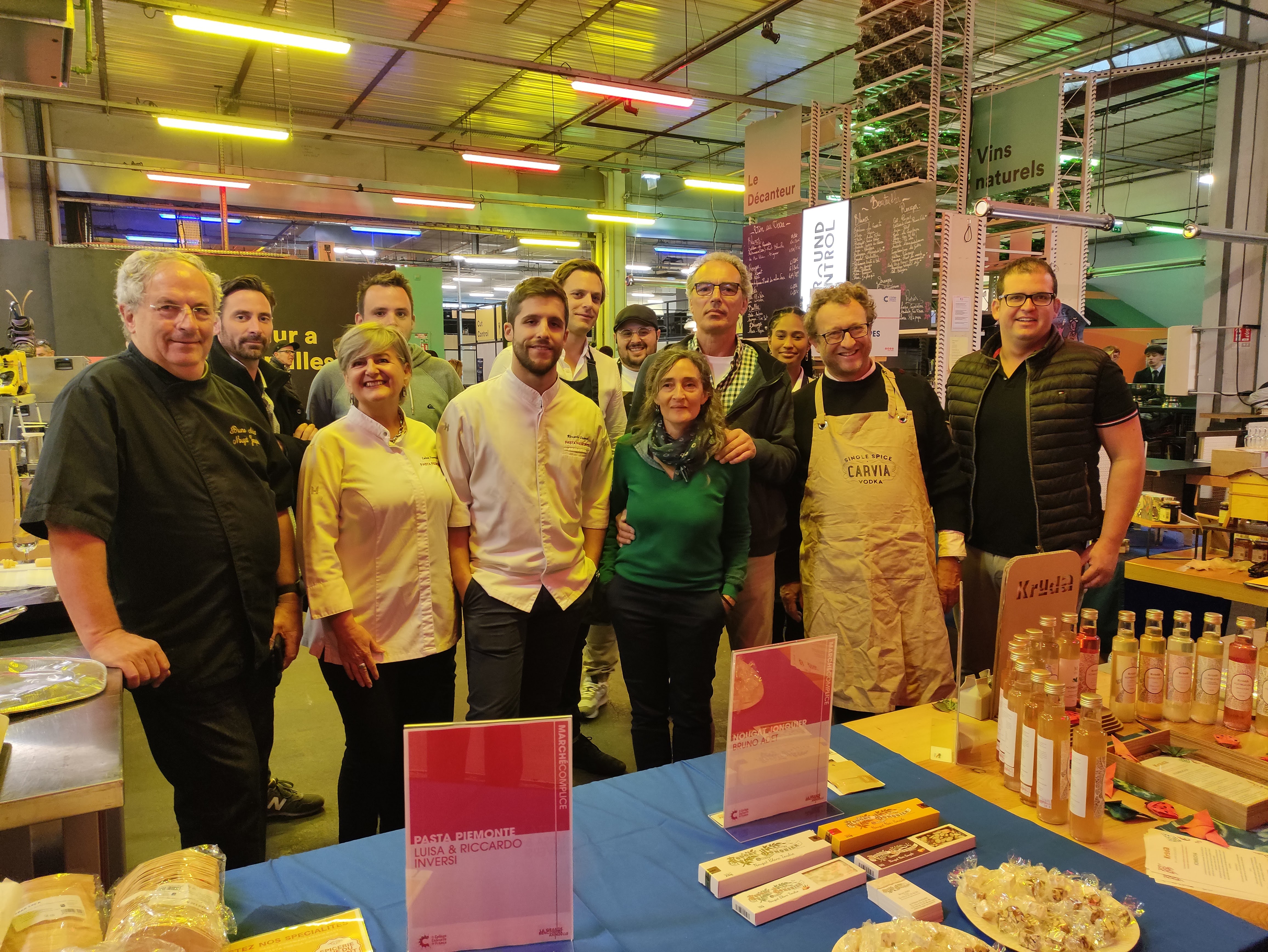 Pasta Piemonte at the 2023 Grande Rencontre Annuelle of the Collège Culinaire de France, PACA stand