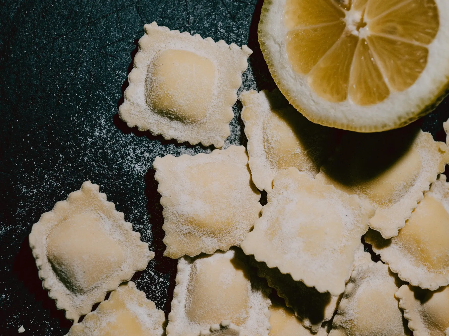 Raviolis au Citron de Menton
