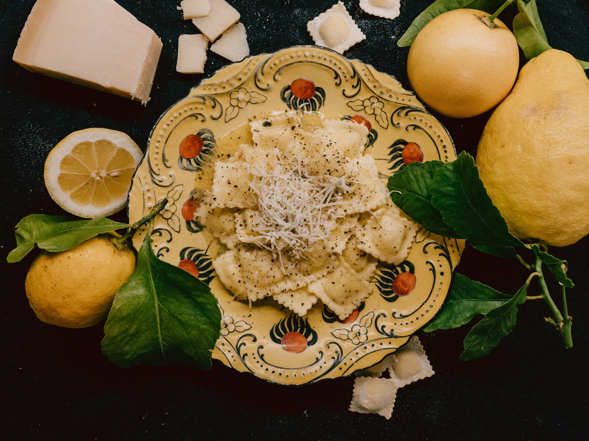 Raviolis au Citron de Menton