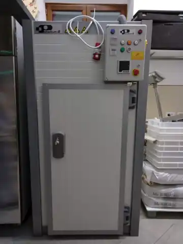 Séchoir utilisé pour les pâtes biologiques Pasta Piemonte à Menton